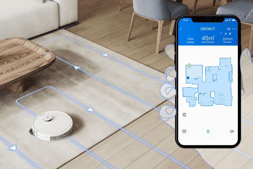 aspirateur robot ecovacs deebot n8 pro navigation
